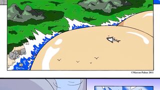 Water be Comic - Giantess Growth Boobs Expansion Hentai Comic