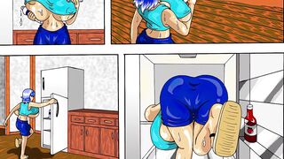 Water be Comic - Giantess Growth Boobs Expansion Hentai Comic