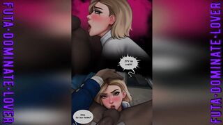 [2d Comic] Futa Spider-Girl - into the Spider-Verse