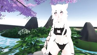 Kitty Girl Dances and Strips