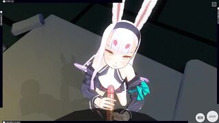 3D HENTAI POV Shimakaze Jerks you off and makes you Cum