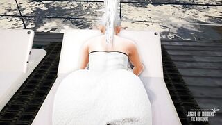 Sunbath: Futa x Female (LoM, Pose3D) Part 1