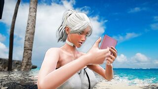 Sunbath: Futa x Female (LoM, Pose3D) Part 1