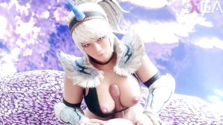 3D hentai titsfuck