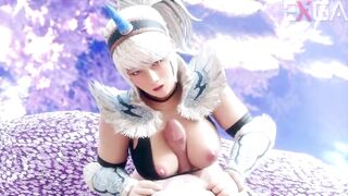3D hentai titsfuck