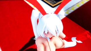 MMD R-18 SANTA MIKU's swing dance