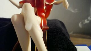 FateExtra Last Encore Saber Bathrobe Leg Cream 02