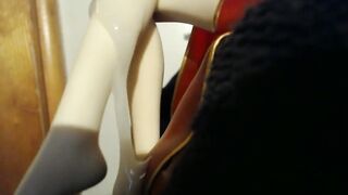 FateExtra Last Encore Saber Bathrobe Leg Cream 02