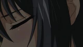 Cute girl in hot spring round2
