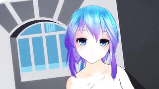 (MMD) Aoki Lapis: Crazy (WIP Model Test)