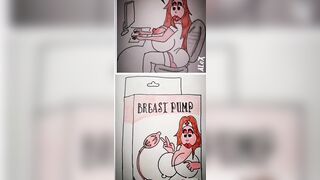 Laura and the breast pump