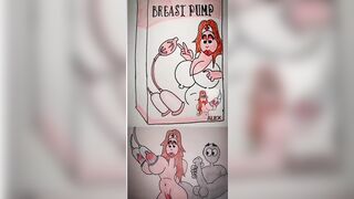 Laura and the breast pump