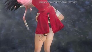 Hot Big Tits and Tasty Pussy Tina in Red Hood outfit