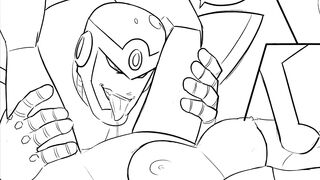 megaman hentai parody blues flashman