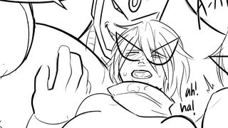 megaman hentai parody blues flashman
