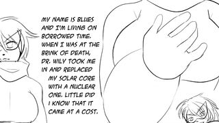 megaman hentai parody blues flashman