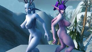Warcraft Snow Bunnies