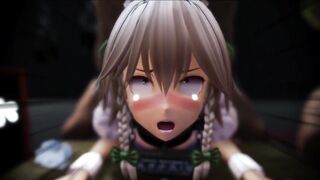 MMD R-18 Touhou Sakuya & meiling