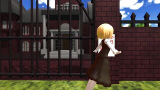 MMD R-18 Touhou Sakuya & meiling