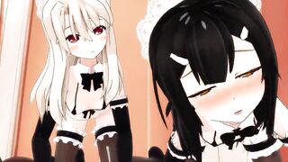 MMD R-18 chloe  illyasviel miyu