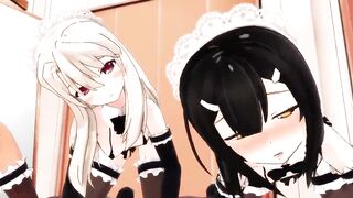 MMD R-18 chloe  illyasviel miyu