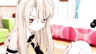 MMD R-18 chloe  illyasviel miyu