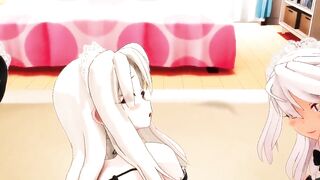MMD R-18 chloe  illyasviel miyu
