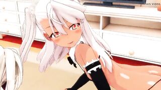 MMD R-18 chloe  illyasviel miyu