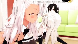 MMD R-18 chloe  illyasviel miyu