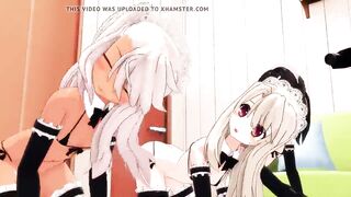 MMD R-18 chloe  illyasviel miyu