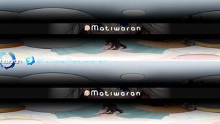 3D 4K VR 360 and 3D - Rear KizunaAI while Mimiku waiting !