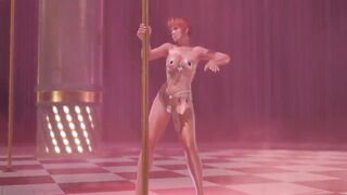 DEAD OR ALIVE Xtreme 3 - Kasumi Pole Dance Fortune Bikini