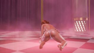 DEAD OR ALIVE Xtreme 3 - Kasumi Pole Dance Fortune Bikini