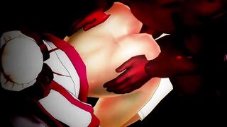 MMD R-18 Touhou kasen