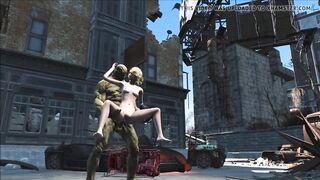 Fallout 4 Katsu sex adventure chap.7 Supermutant anal