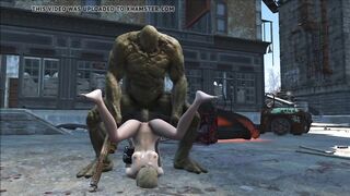 Fallout 4 Katsu sex adventure chap.7 Supermutant anal
