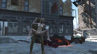 Fallout 4 Katsu sex adventure chap.7 Supermutant anal
