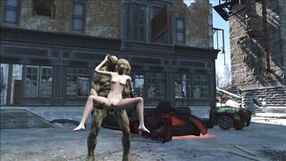 Fallout 4 Katsu sex adventure chap.7 Supermutant anal