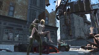 Fallout 4 Katsu sex adventure chap.7 Supermutant anal