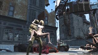 Fallout 4 Katsu sex adventure chap.7 Supermutant anal
