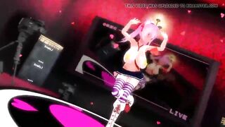 MMD large breasts appeal to dance