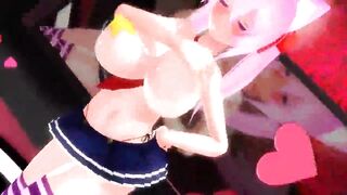 MMD large breasts appeal to dance
