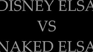 SekushiLover - DIsney Elsa vs Naked Elsa