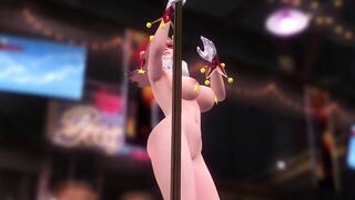 Hot and Horny Jesternoka Pole Dancing with big tits