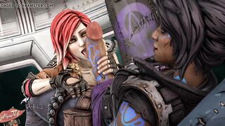 Lilith Jerks Off Amaras Huge Cock