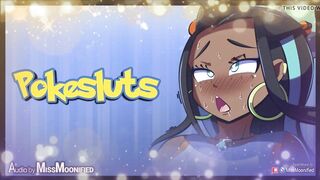 Project Pokesluts Nessa: Public Beach Sex