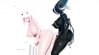 Lewd 3D Futanari Doggy