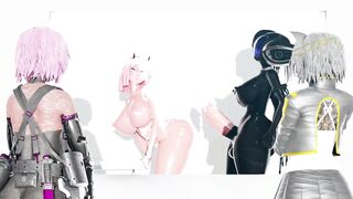 Lewd 3D Futanari Doggy
