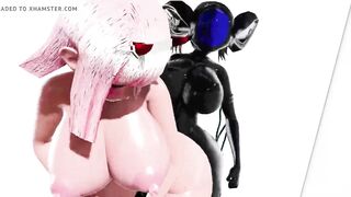 Lewd 3D Futanari Doggy