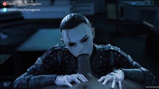 Jack from Mass Effect – Blowjob